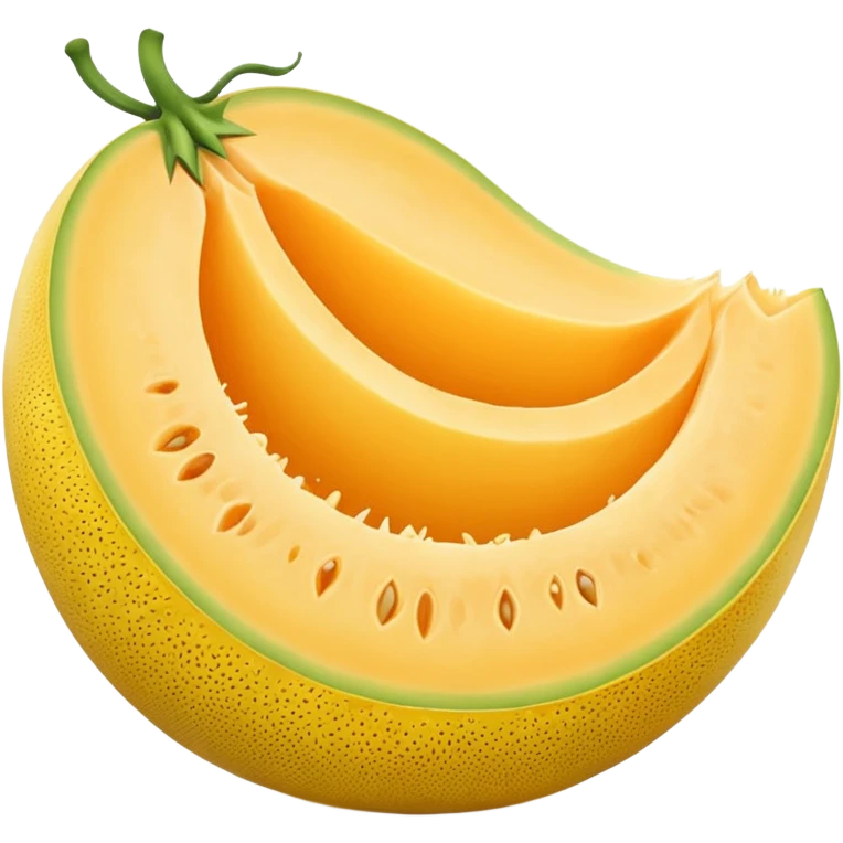 whole yellow melon emoji