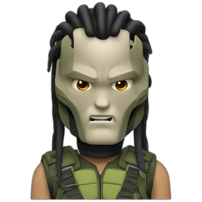 The predator emoji