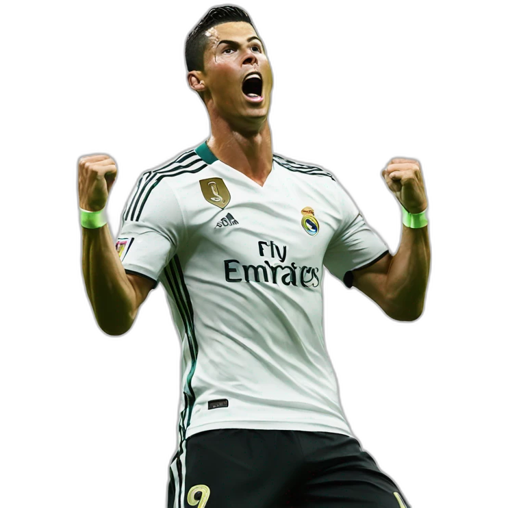 Cristiano ronaldo and his celebration emoji