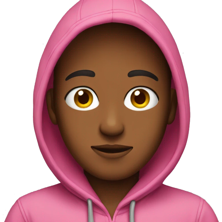 Pink hoodie  emoji