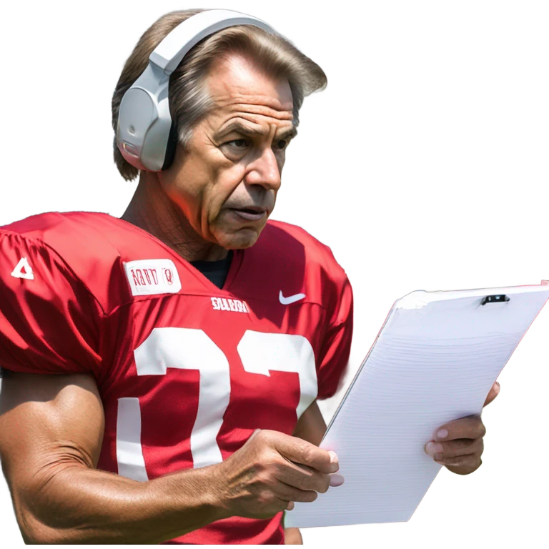 Nick saban the process emoji
