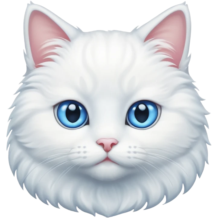 White cat emoji