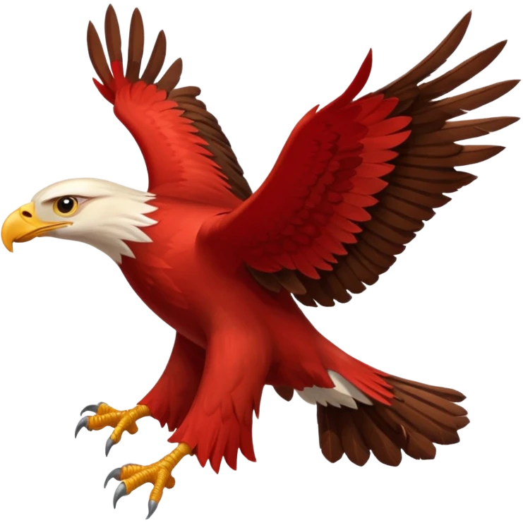Red eagle  emoji
