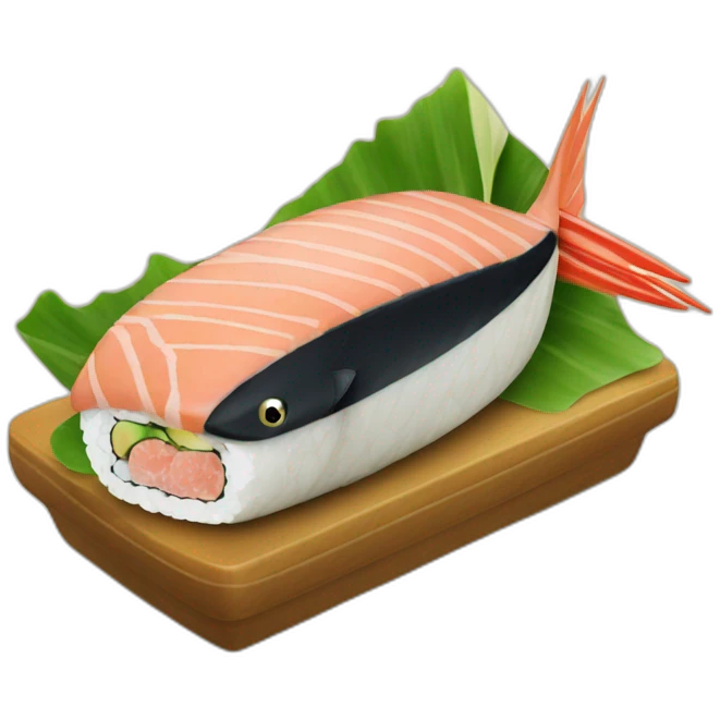 Tuna sushi emoji