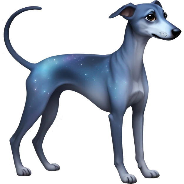 Galaxy gas whippet emoji