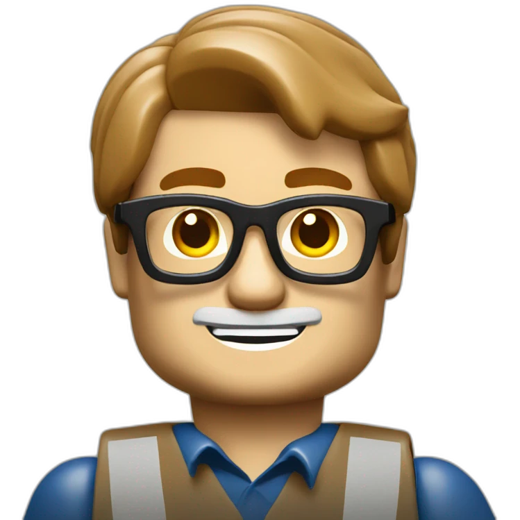 Lego master builder emoji