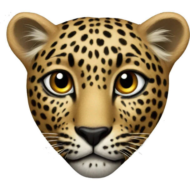 leopard heart emoji