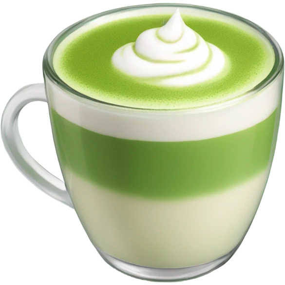 Matcha latte emoji