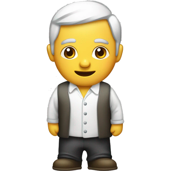 Balança com tocha serviço social  emoji