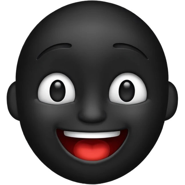 Lost média emojis joyeux noir emoji