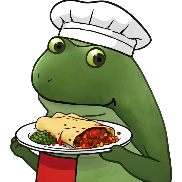 Beef enchiladas with red sauce, green rice and mixed vegetables  emoji