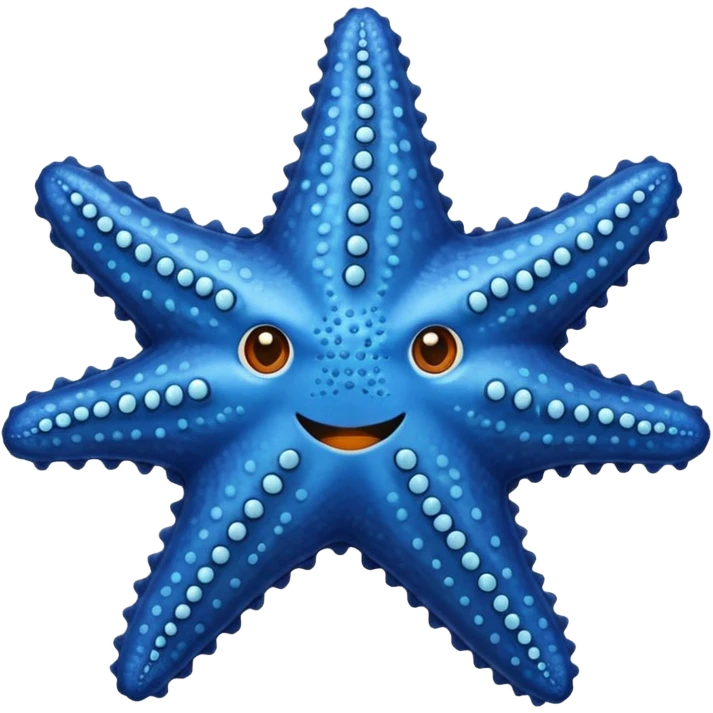 blue sea star emoji