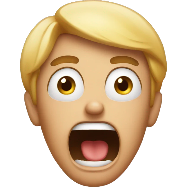 Shocked emoji