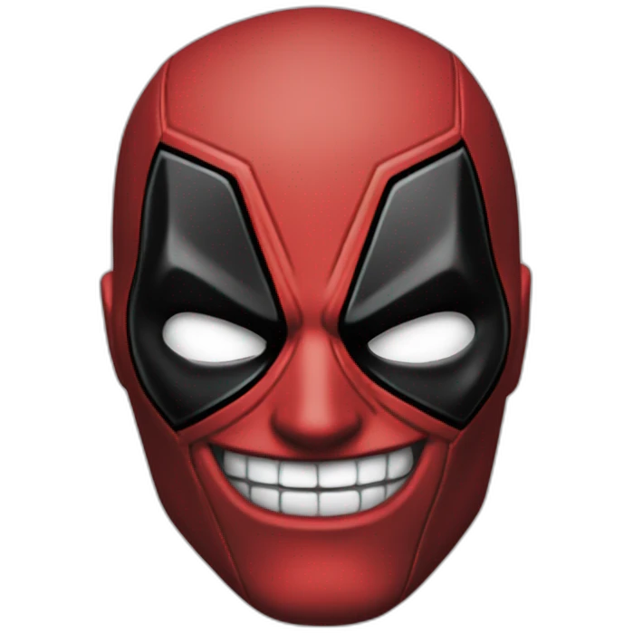 Deadpool mort de rire  emoji