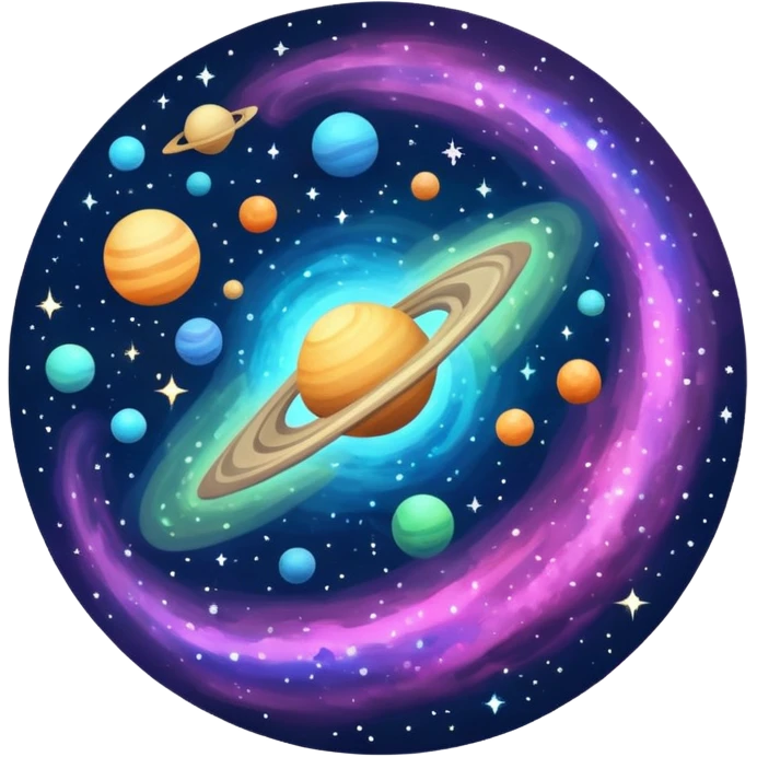 digitsed space emoji