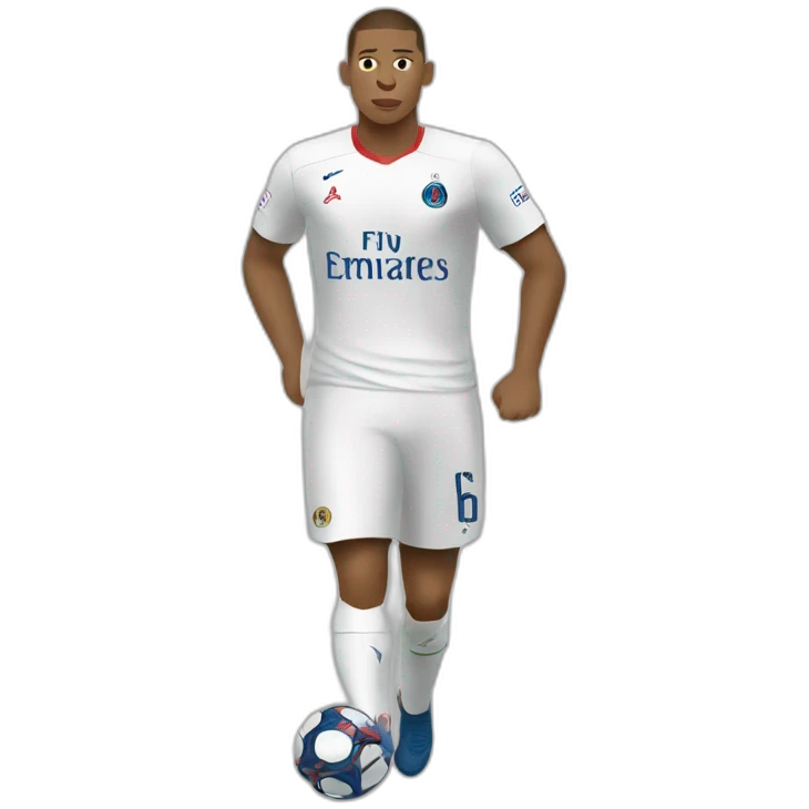 Mbappé foot emoji