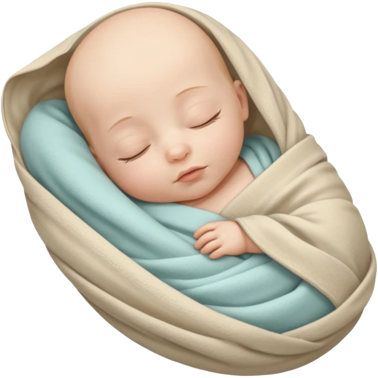 Sleeping like a baby emoji