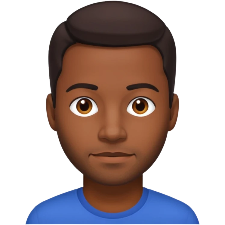 Trevor Penick medium dark skin, dark brown hair emoji