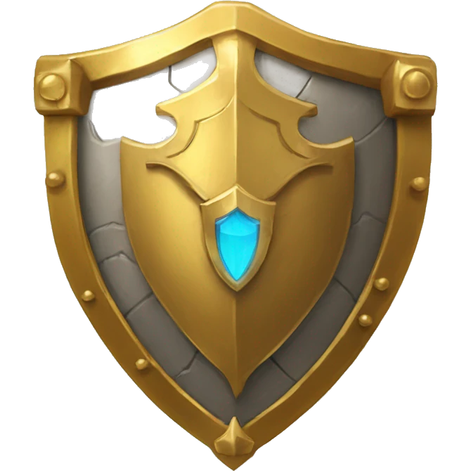 golden legendary paladin shield emoji