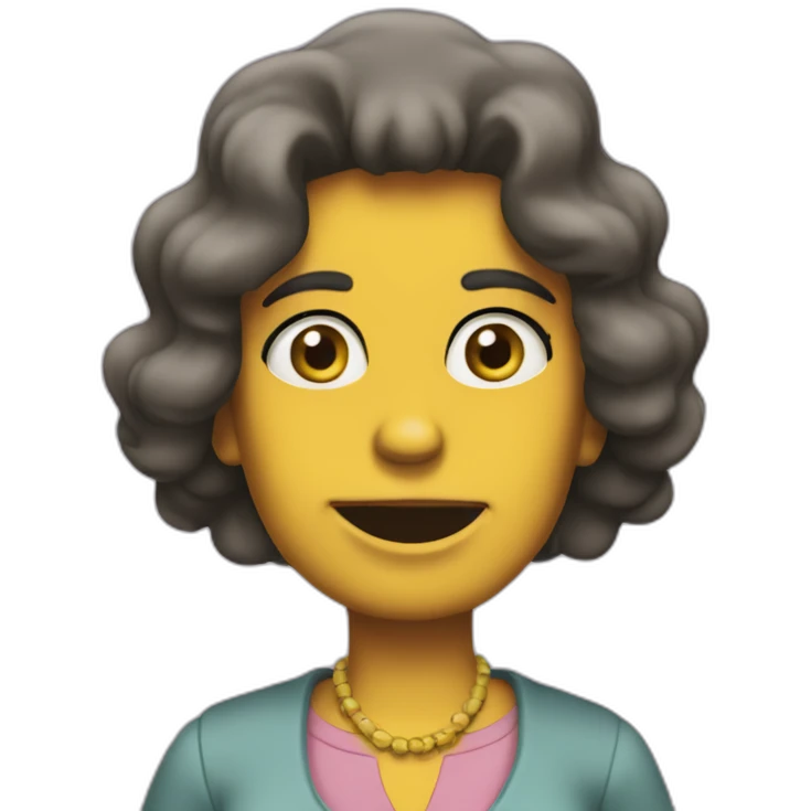 patty Bouvier Simpsons emoji