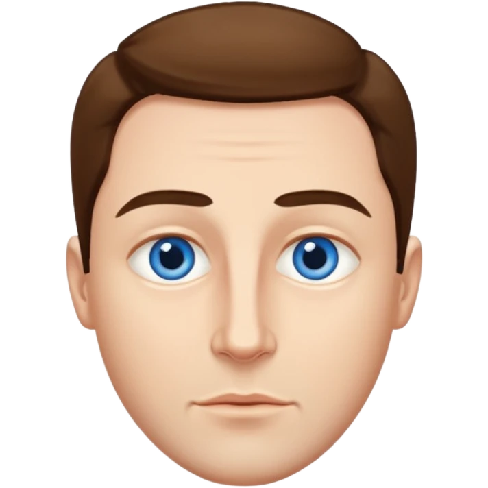 a man with deep blue almond eyes and hollow cheeks with a perfect jawline emoji