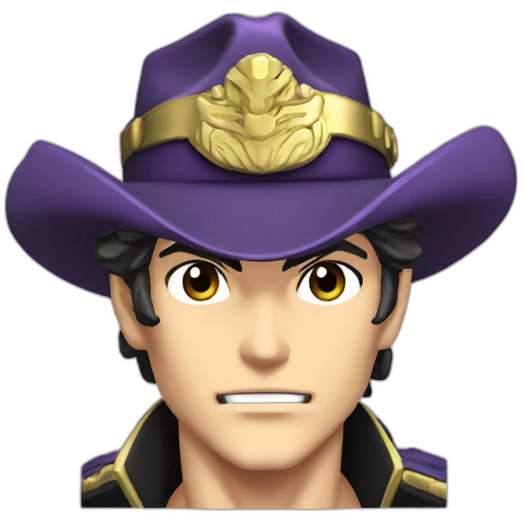 Jotaro kujo with stand emoji