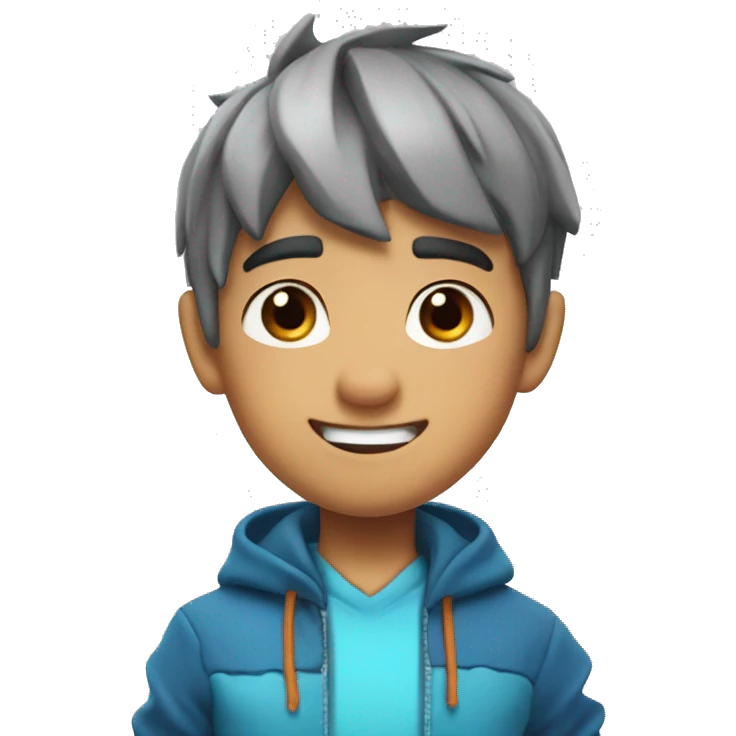 Elemen BoBoiBoy ice emoji