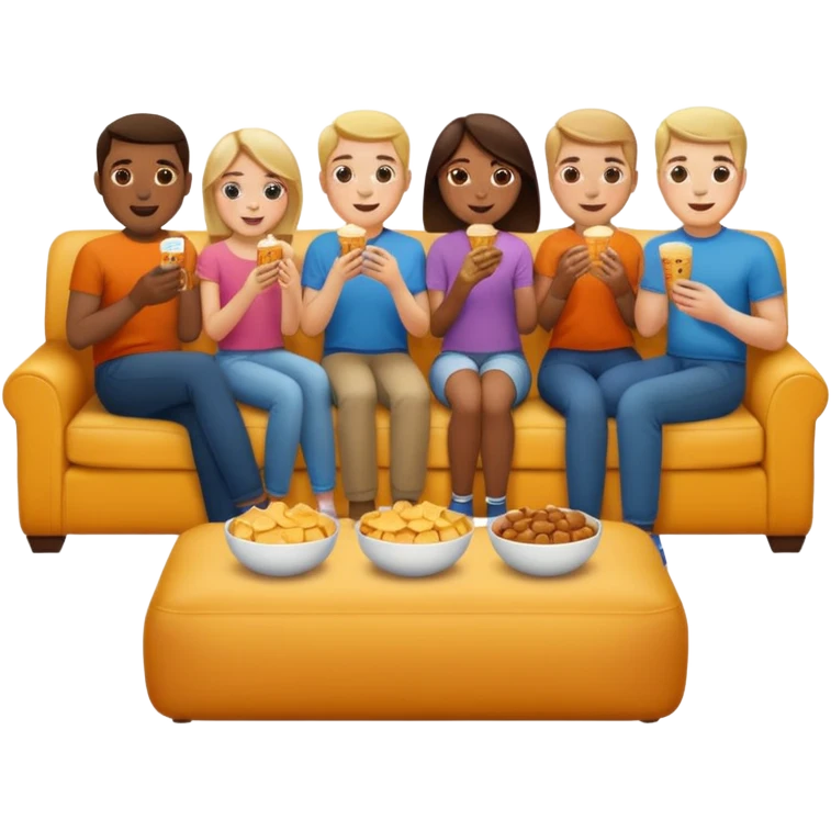 Couch potatoes emoji