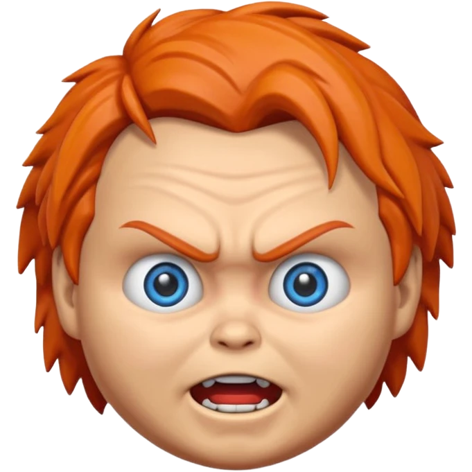 Un emojin de chuky emoji