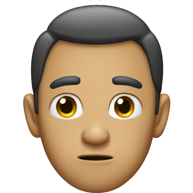 Someone annoyed by a comment just made emoji