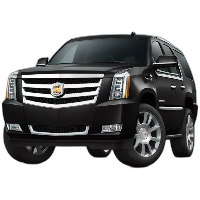 cadillac escalade larga negra emoji