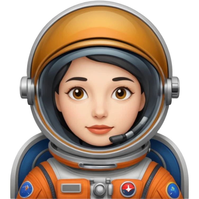 cosmonaut woman emoji