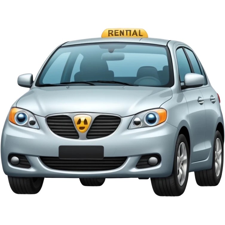 macchina da noleggiare emoji
