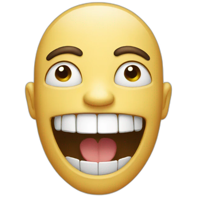 laugh emoji