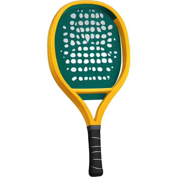 squash racket with squash ball emoji