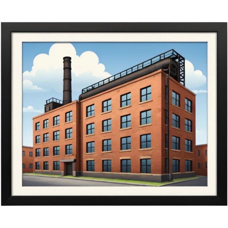 old factory emoji