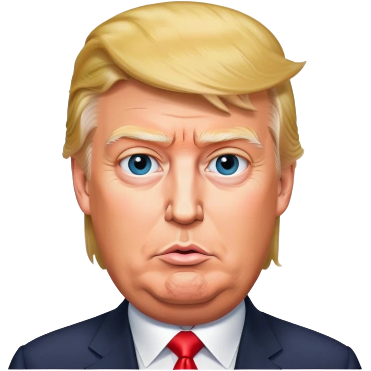 Donald  Trump hyper realistic emoji