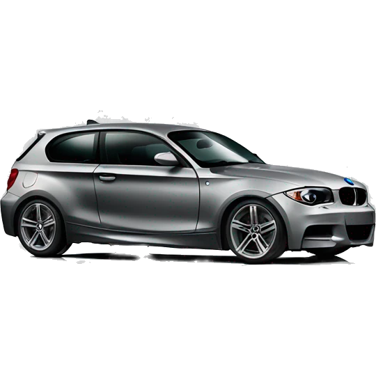 BMW 135 i grey with Black alu  emoji