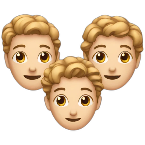 Three person emoji