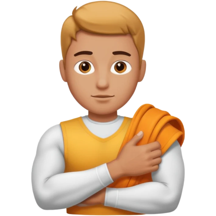 Missing arm muscle emoji