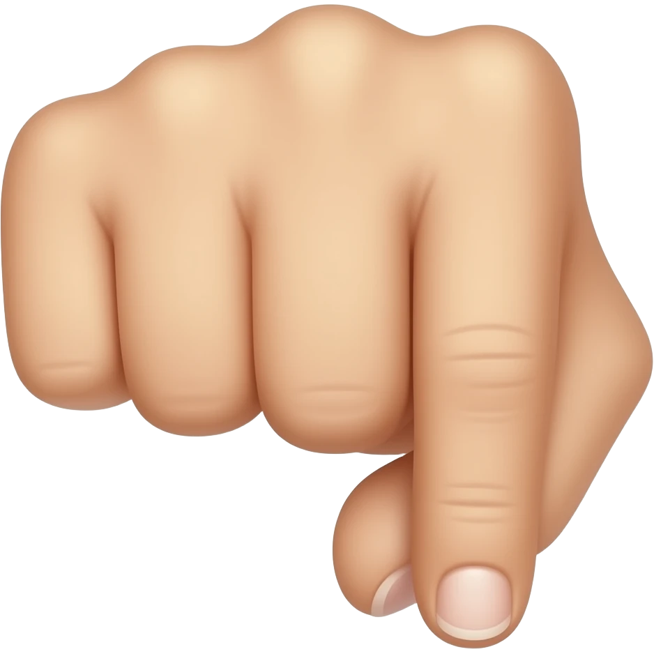 hand with thumb, pointer, and middle finger up while others are down emoji