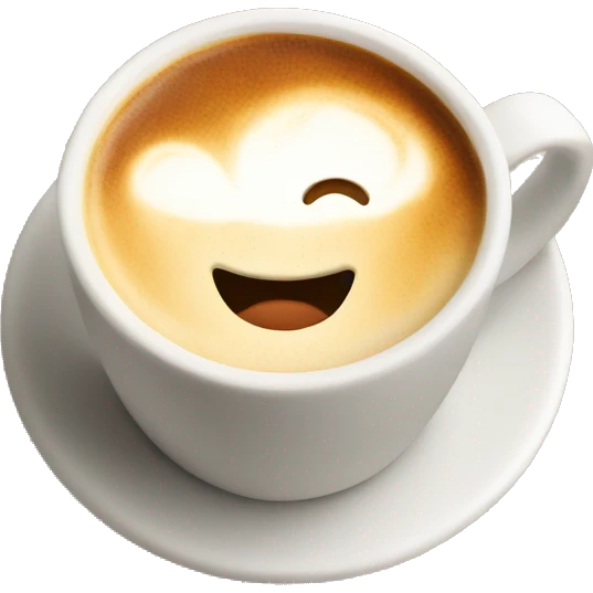 latte cup emoji