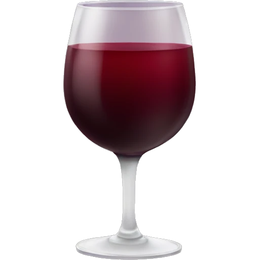 Red wine emoji