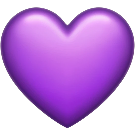 purple heart emoji