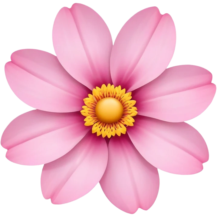 pink flower emoji