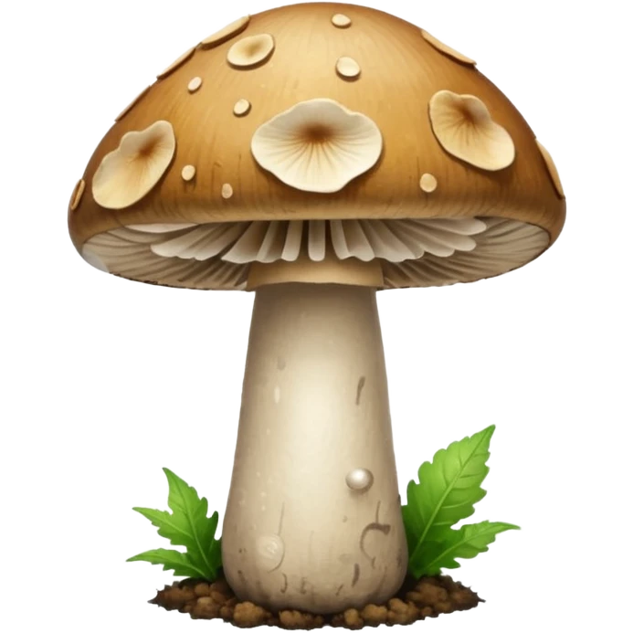 champignon qui fume emoji