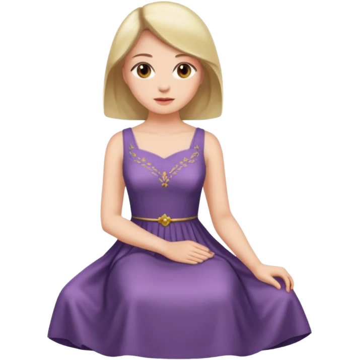 Mulher sentada emoji