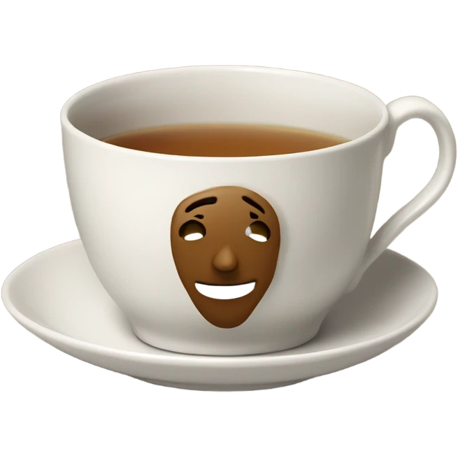 Kulhad tea cup Brown in col emoji