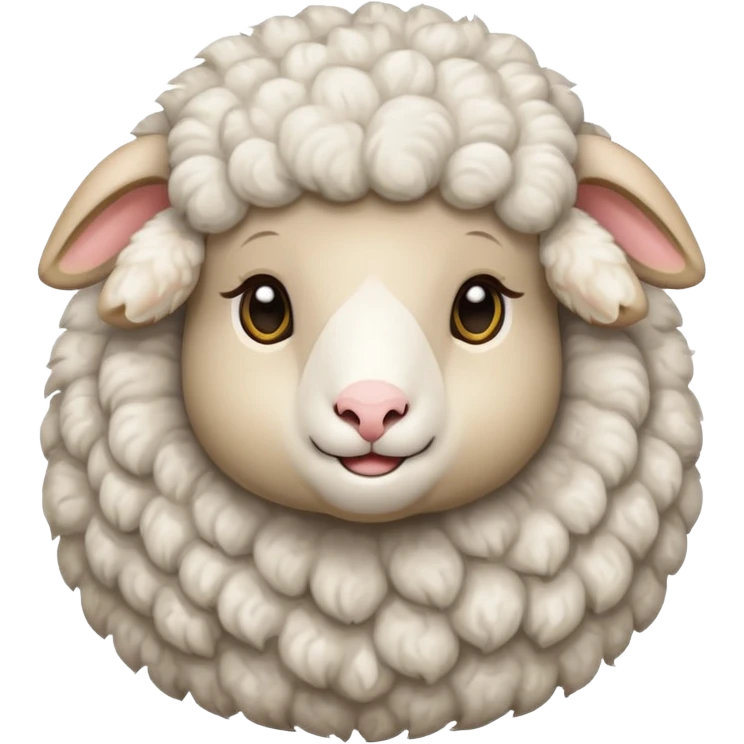 a baby sheep emoji
