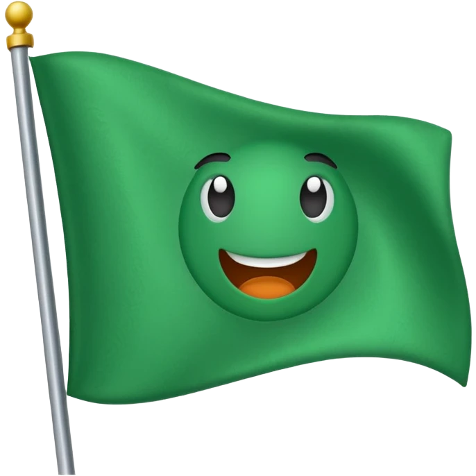 green flag emoji
